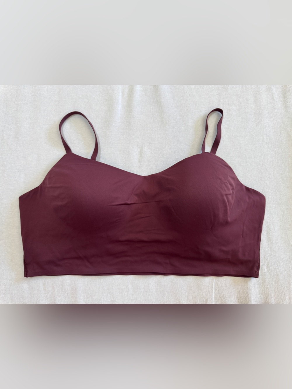 Nike SKIMS Matte Scoop Tank Top Women’s 4X Burgundy Dri-FIT - Picture 2 of 7